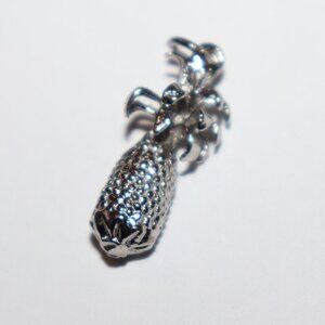 🍍✨ Silver Pineapple Charm or Pendant (1") ✨🍍